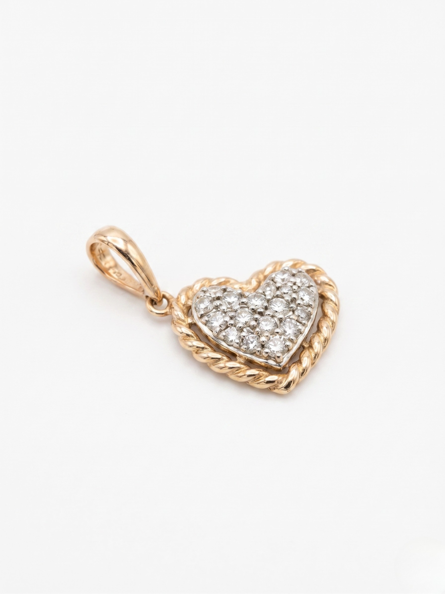 Entwined Heart Pendant